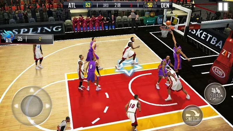 Fanatical Basketball [MOD: безлимитные деньги и энергия] Screenshot 2