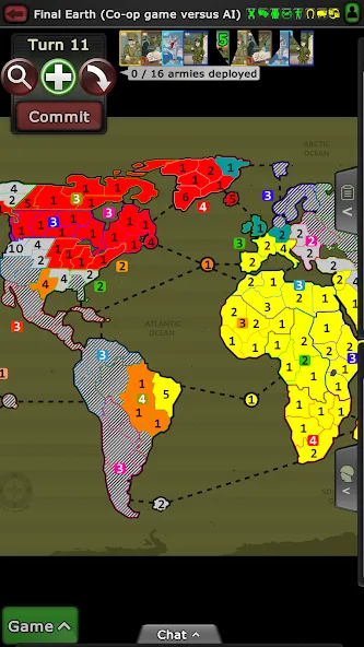 Warzone - turn based strategy [MOD: безлимитные ресурсы и мощная армия] Screenshot 5
