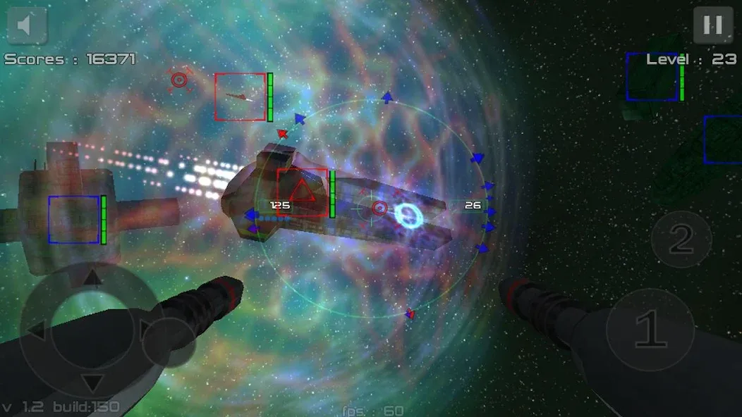 Gunner : Space Defender (Lite] [MOD: безлимитные патроны и здоровье] Screenshot 4