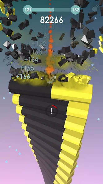 Ball: Blast colorful bricks 3d [MOD: без рекламы и много жизней] Screenshot 3