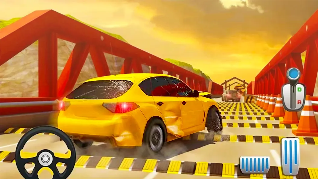 Car Crash Speed Bump Car Games [MOD: безлимитные деньги и все машины открыты] Screenshot 4