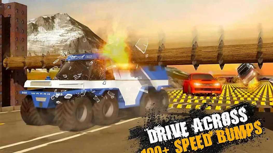 Car Crash Speed Bump Car Games [MOD: безлимитные деньги и все машины открыты] Screenshot 5