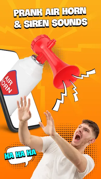 Prank Sounds Haircut, Air Horn [MOD: разблокированы все звуки и функции] Screenshot 1