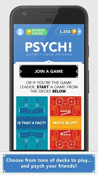 Psych! Outwit your friends [MOD: все вопросы и режимы разблокированы] Screenshot 3