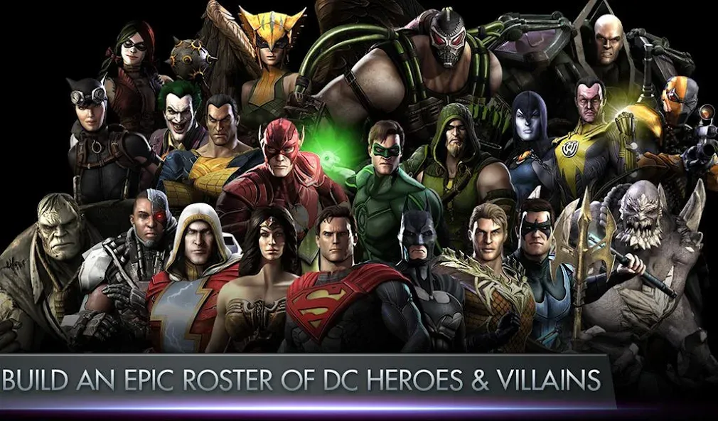 Injustice: Gods Among Us [MOD: безлимитная энергия и все герои открыты] Screenshot 1