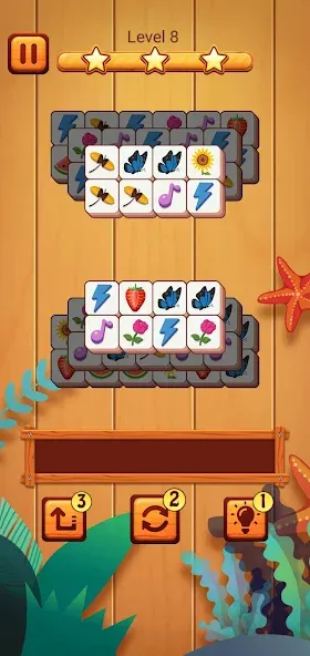 Tile Match Pro [MOD: без рекламы и все уровни открыты] Screenshot 4