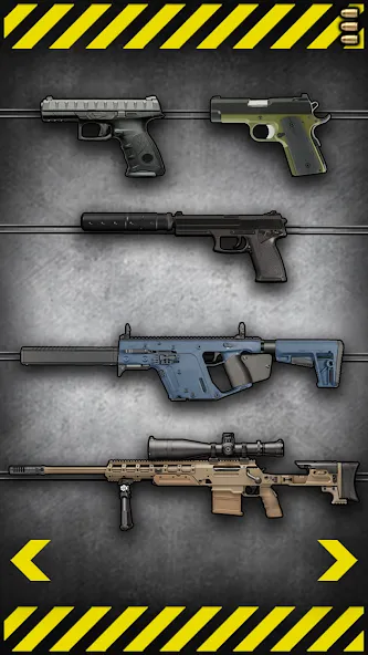 Fire Weapons Simulator [MOD: много оружия и безлимитные патроны] Screenshot 4