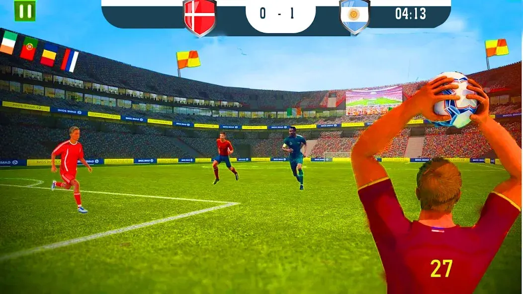 ultimate football game 2024 [MOD: безлимитные монеты и энергия] Screenshot 1
