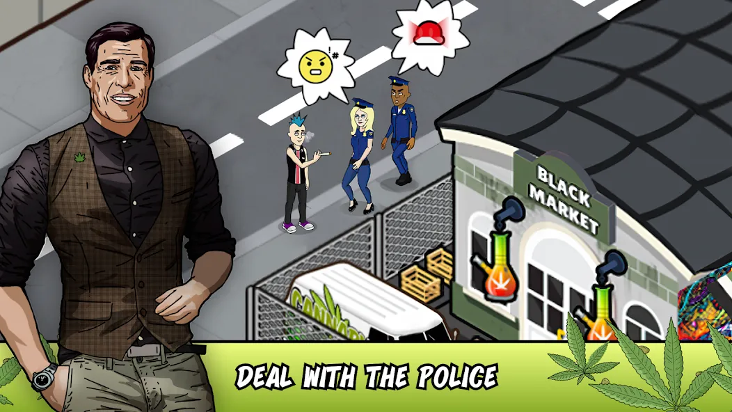 Weed City - Hemp Farm Tycoon [MOD: безлимитные деньги и ресурсы] Screenshot 5