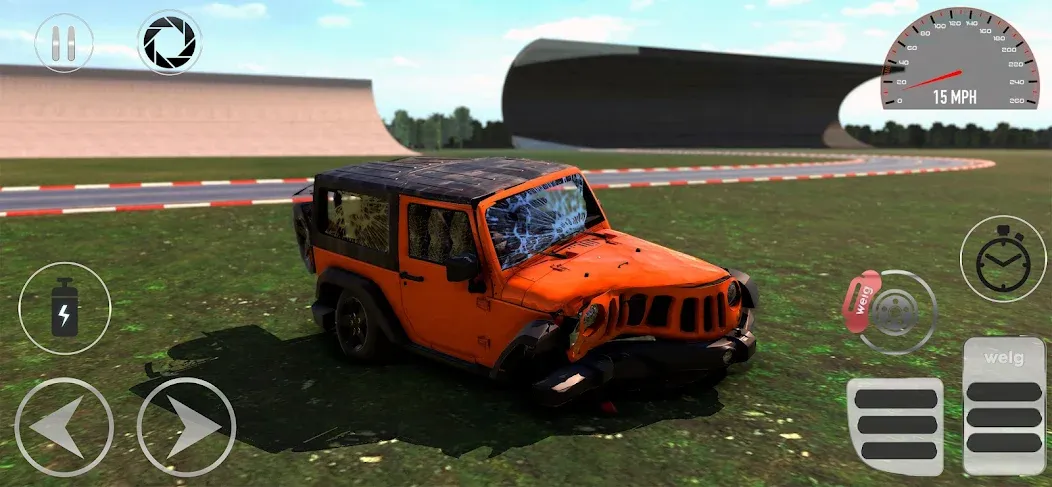 WDAMAGE: Car Crash [MOD: безлимитные деньги и разблокированы все машины] Screenshot 2