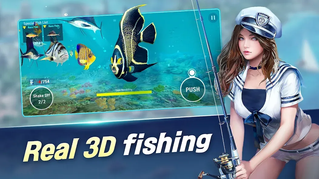 World Fishing Championship [MOD: безлимитные деньги и снасти] Screenshot 4