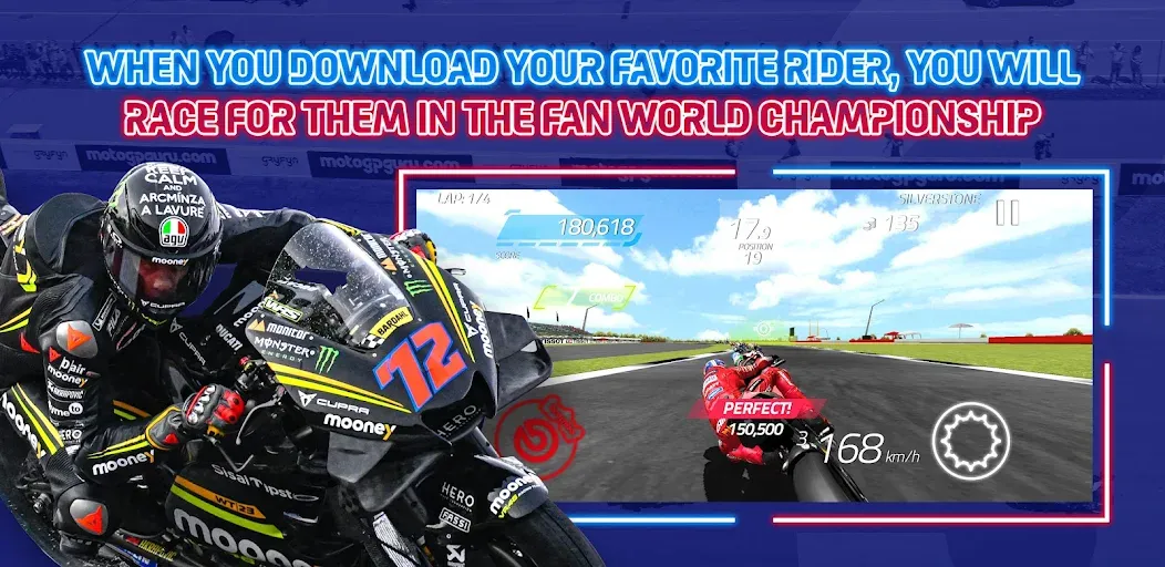 MotoGP Racing '23 [MOD: безлимитные деньги и все мотоциклы] Screenshot 4
