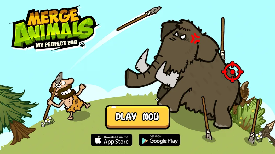 Merge Animals-My Perfect Zoo [MOD: безлимитные монеты и все животные] Screenshot 5