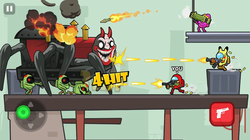 Survivor Impostor:BattleRoyale [MOD: безлимитные монеты и оружие] Screenshot 1