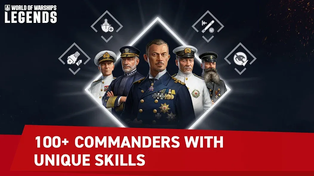World of Warships Legends PvP [MOD: много золота и свободный доступ] Screenshot 2