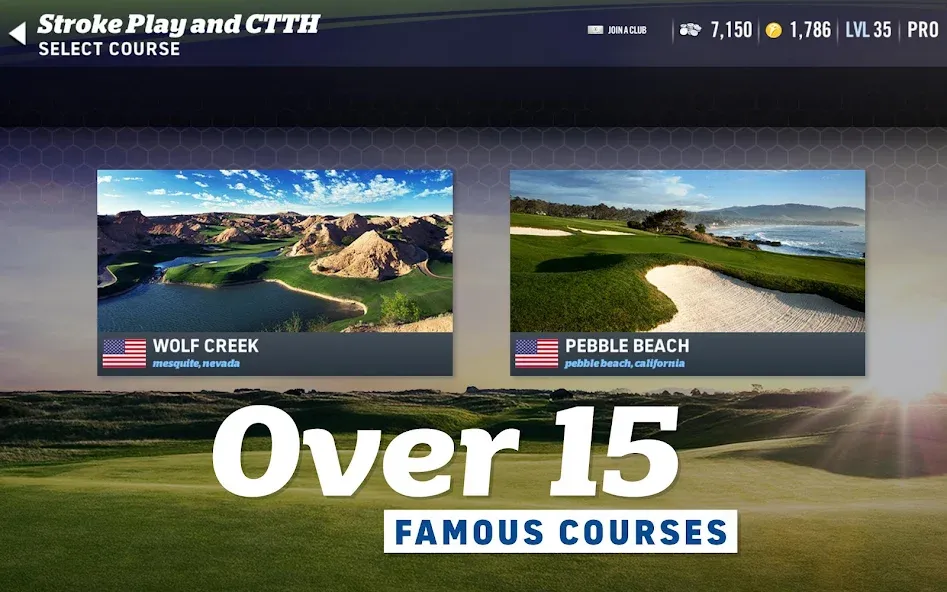 WGT Golf [MOD: безлимитные деньги и премиум] Screenshot 2