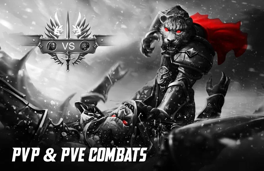 Blitz: Rise of Heroes [MOD: безлимитные ресурсы и усиленные герои] Screenshot 1