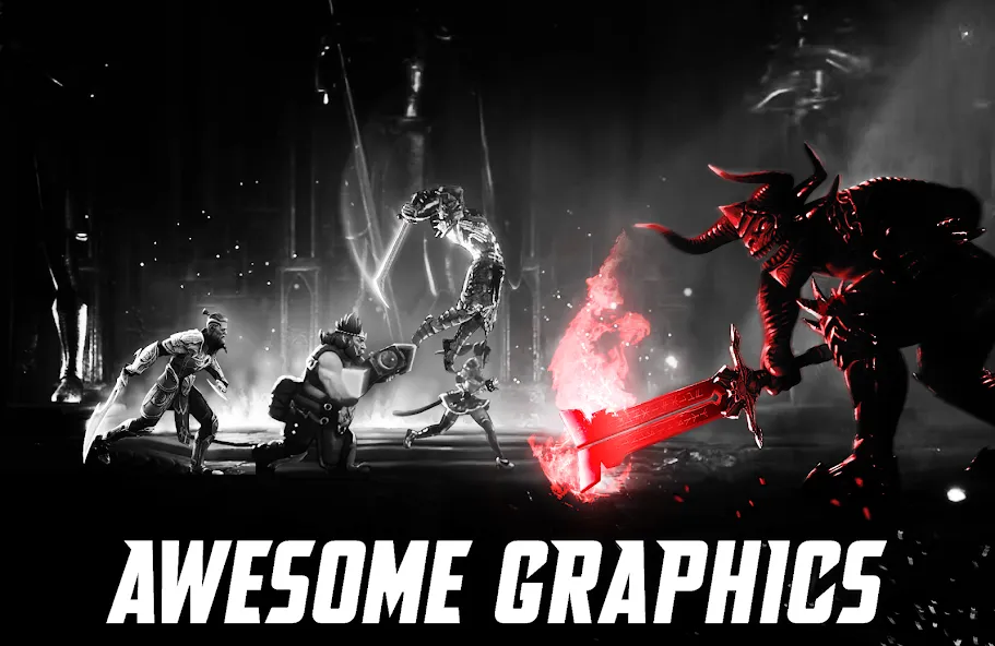 Blitz: Rise of Heroes [MOD: безлимитные ресурсы и усиленные герои] Screenshot 5