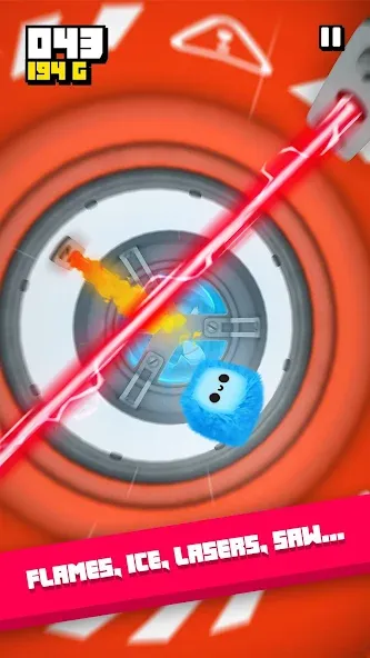 Fluffy Fall [MOD: безлимитные монеты и жизни] Screenshot 1