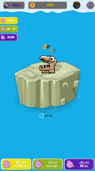 Epic Story of Monsters: Clicke [MOD: много денег и мощные монстры] Screenshot 2
