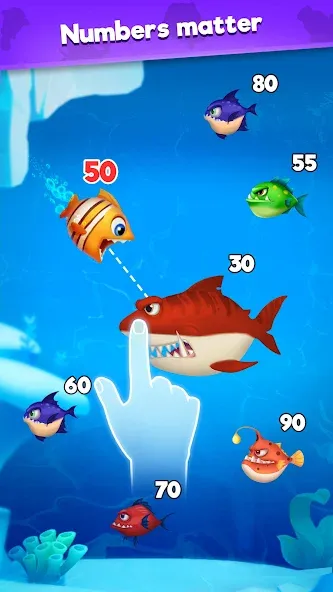Fish Go.io - Be the fish king [MOD: много рыбы и быстрый рост] Screenshot 2