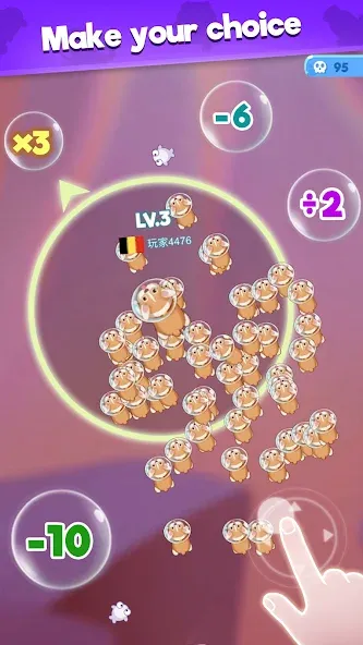 Fish Go.io - Be the fish king [MOD: много рыбы и быстрый рост] Screenshot 4