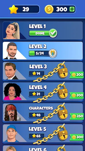 Who is it? Celeb Quiz Trivia [MOD: открыты все знаменитости и уровни] Screenshot 2