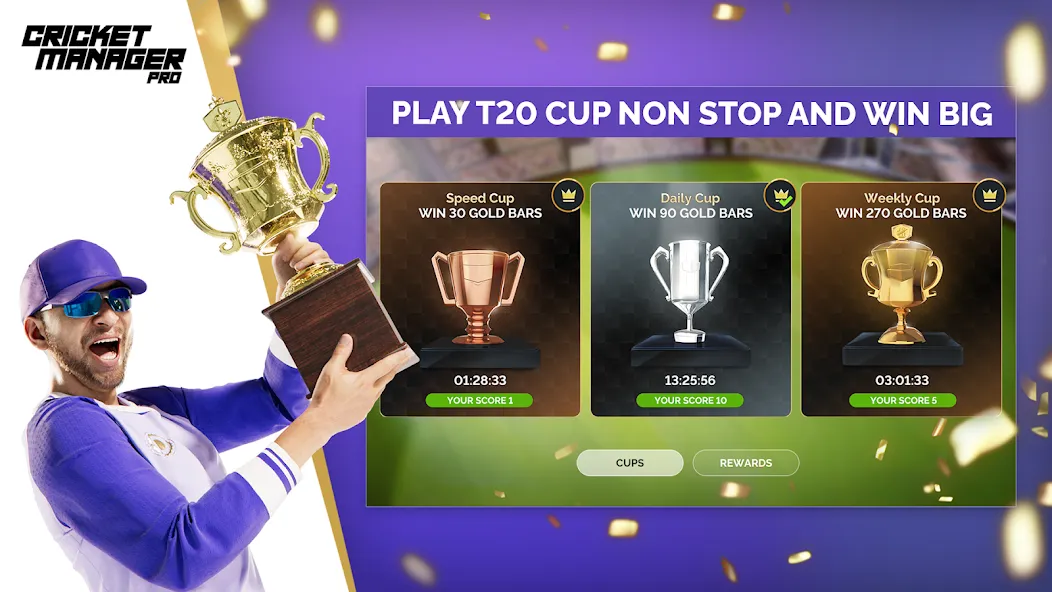 Cricket Manager Pro 2023 [MOD: безлимитные деньги и ресурсы] Screenshot 2