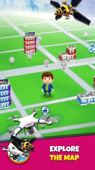 Geopoly: Tycoon NFT Idle Game [MOD: безлимитные деньги и nft-ресурсы] Screenshot 3