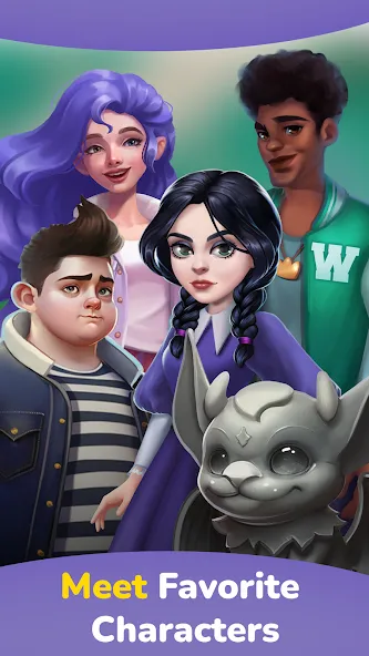 Weekday Merge: Mansion Mystery [MOD: безлимитные монеты и открыты уровни] Screenshot 4