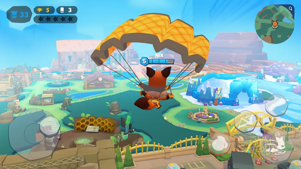Zooba: Fun Battle Royale Games [MOD: безлимитные деньги и все герои] Screenshot 1
