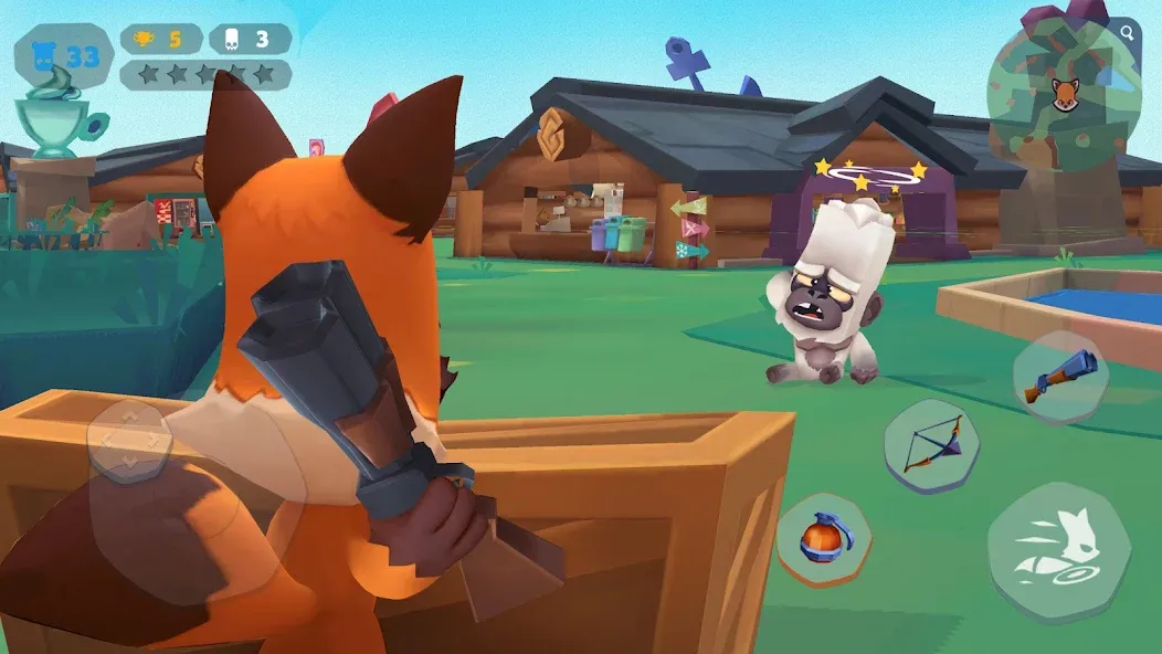 Zooba: Fun Battle Royale Games [MOD: безлимитные деньги и все герои] Screenshot 4