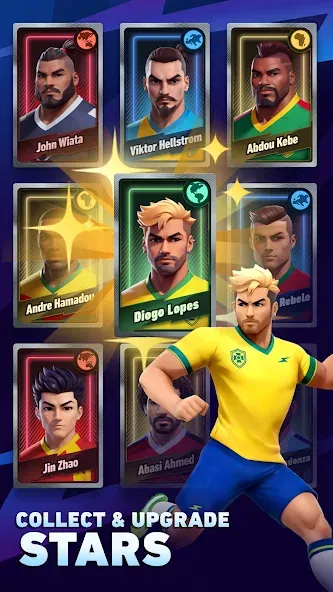 AFK Football: RPG Soccer Games [MOD: безлимитные деньги и энергия] Screenshot 2