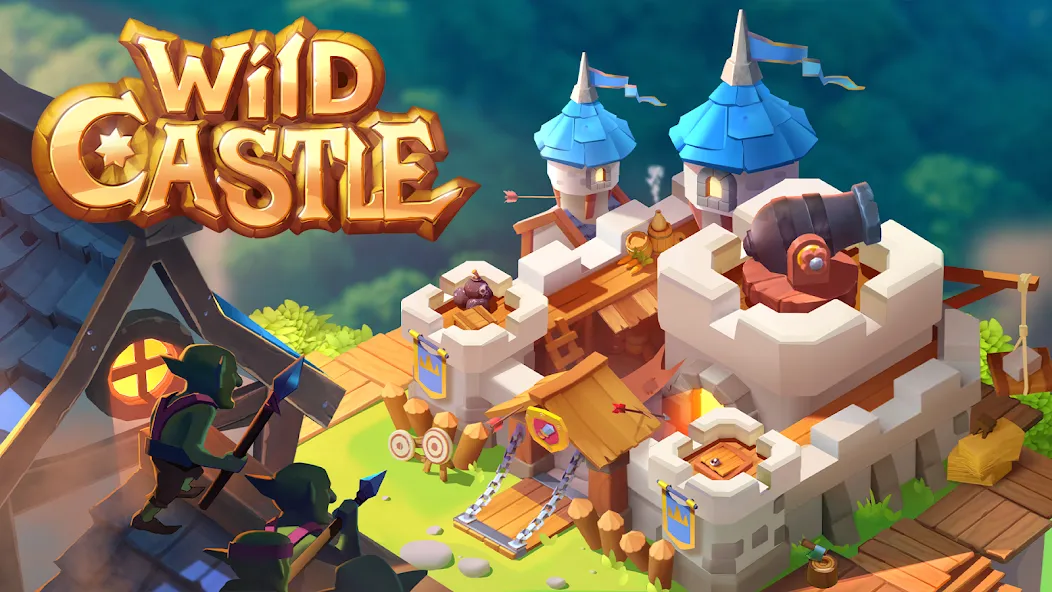 Wild Castle: Tower Defense TD [MOD: безлимитные монеты и усиленная защита башни] Screenshot 1