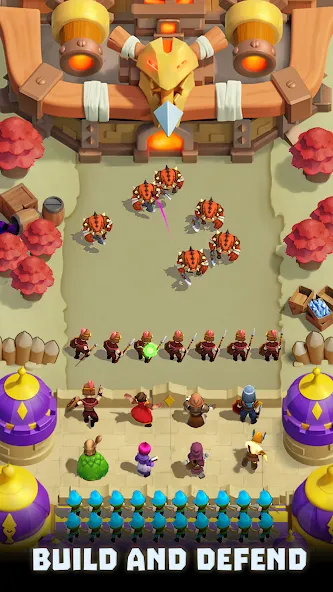 Wild Castle: Tower Defense TD [MOD: безлимитные монеты и усиленная защита башни] Screenshot 4
