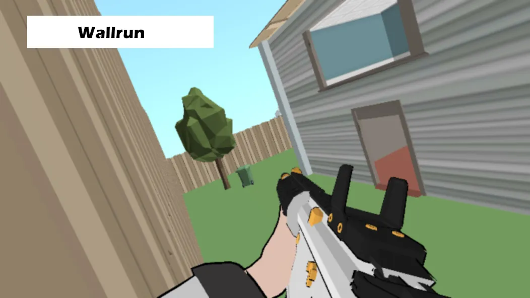 Rush Legends Parkour PvP FPS [MOD: безлимитные деньги и оружие] Screenshot 2