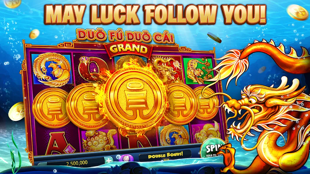 Gold Fish Casino Slot Games [MOD: безлимитные монеты и бонусы] Screenshot 2