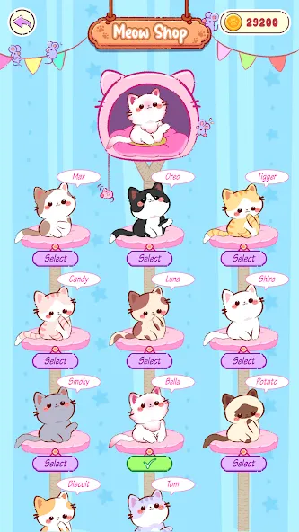 Cat World Music [MOD: разблокирована музыка и все коты] Screenshot 2