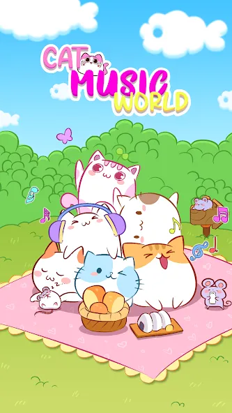 Cat World Music [MOD: разблокирована музыка и все коты] Screenshot 5