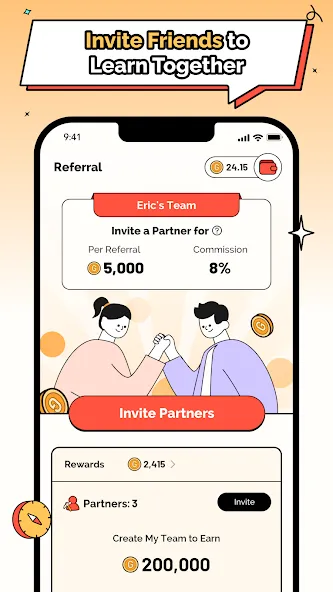 Witcoin: Web3 Play to Learn [MOD: расширенные награды и доступ ко всем урокам] Screenshot 4