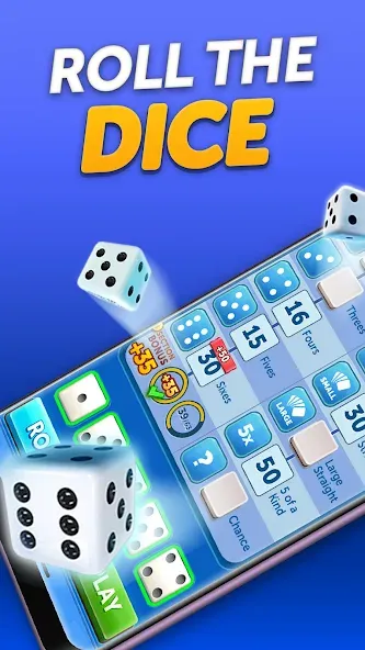 Dice With Buddies™ Social Game [MOD: безлимитные монеты и бонусы] Screenshot 1