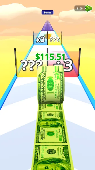 Money Rush [MOD: безлимитные деньги и бонусы] Screenshot 1
