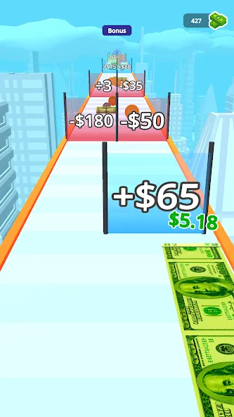 Money Rush [MOD: безлимитные деньги и бонусы] Screenshot 2