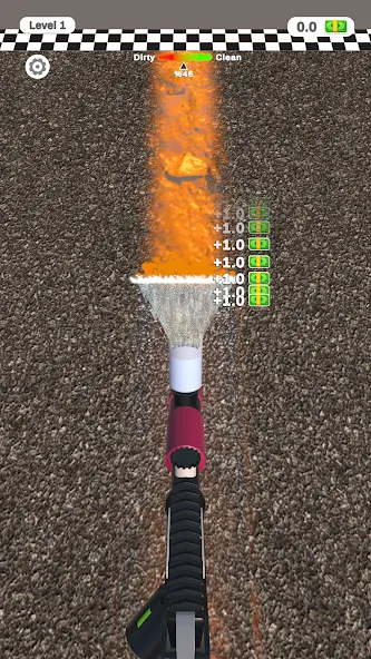 Pressure Washing Run [MOD: безлимитные деньги и все уровни] Screenshot 3