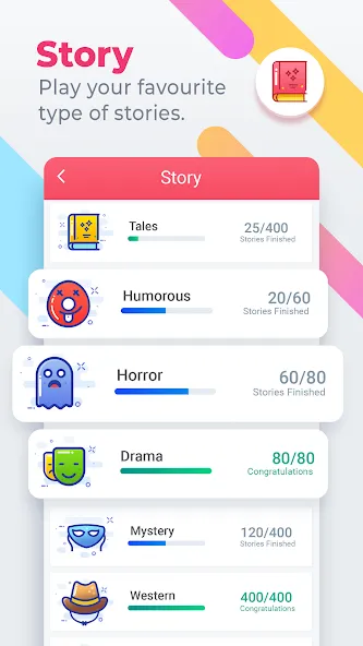 Word Search Colorful [MOD: подсказки доступны без ограничений] Screenshot 4