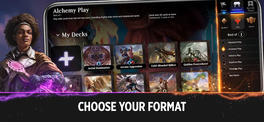 Magic: The Gathering Arena [MOD: безлимитные ресурсы и все карты] Screenshot 5