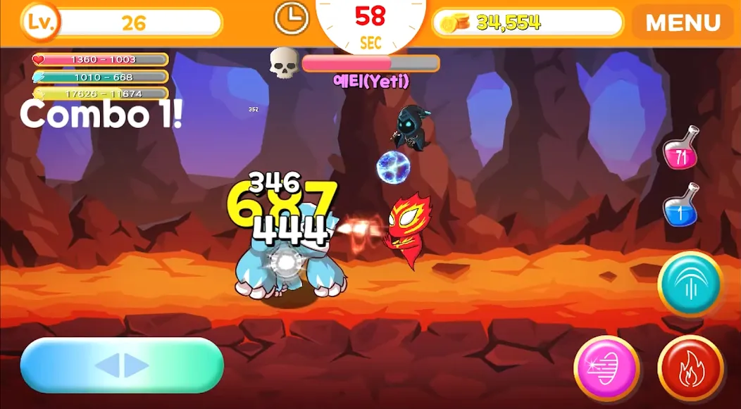 Sprit of Fire Ifrt [MOD: открыты все уровни и бонусы] Screenshot 4