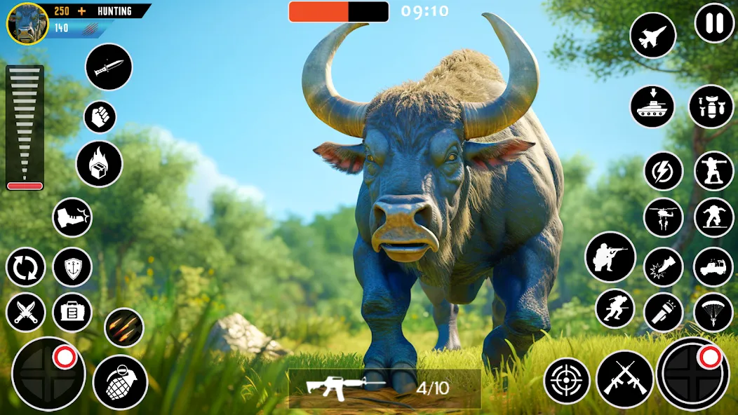 Wild Animal Deer Hunting Games [MOD: безлимитные патроны и открытые локации] Screenshot 1