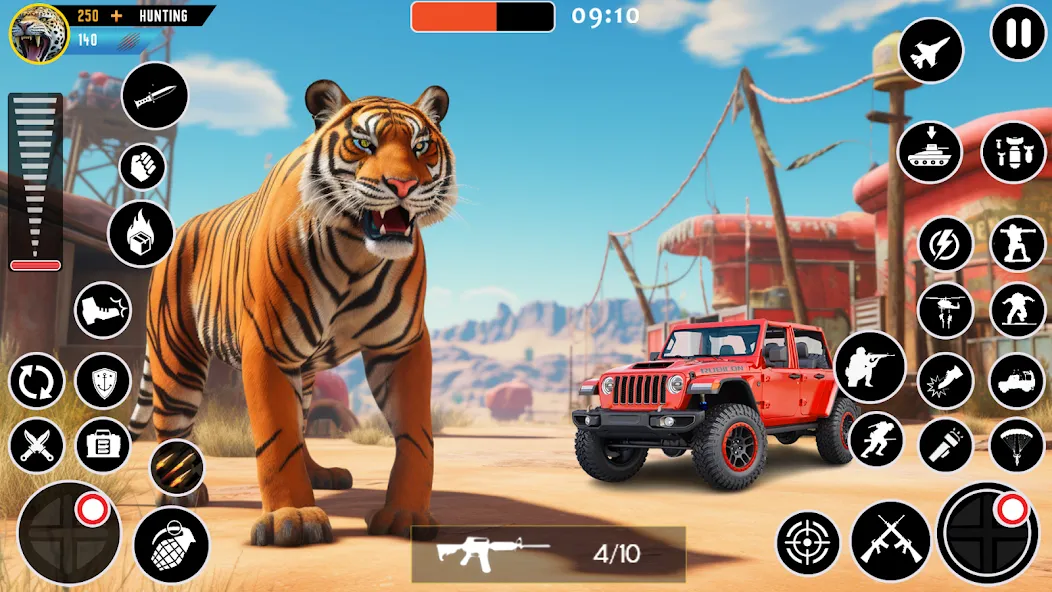 Wild Animal Deer Hunting Games [MOD: безлимитные патроны и открытые локации] Screenshot 2