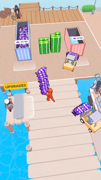 Seaport Master [MOD: безлимитные деньги и ресурсы] Screenshot 1